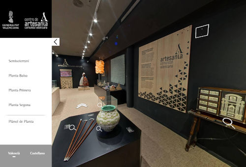 Visita virtual centro de artesanía