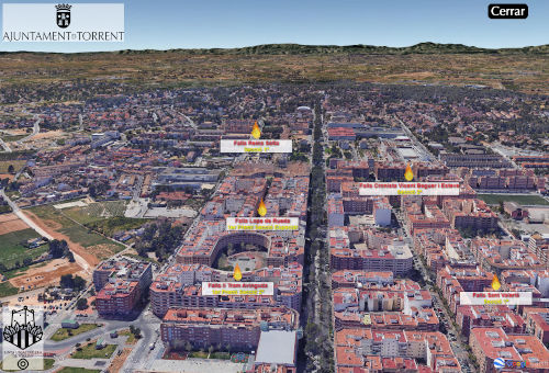 Visita virtual Fallas Torrent